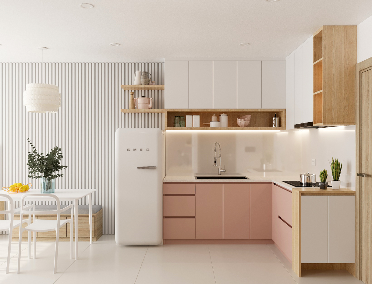 5+ mẫu thiết kế nội thất căn hộ chung cư 30m2 tối giản hiện đại