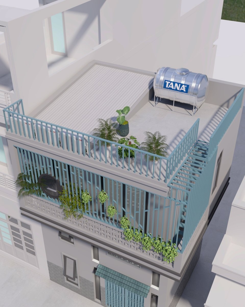 Nhà phố Quận 8 - 3