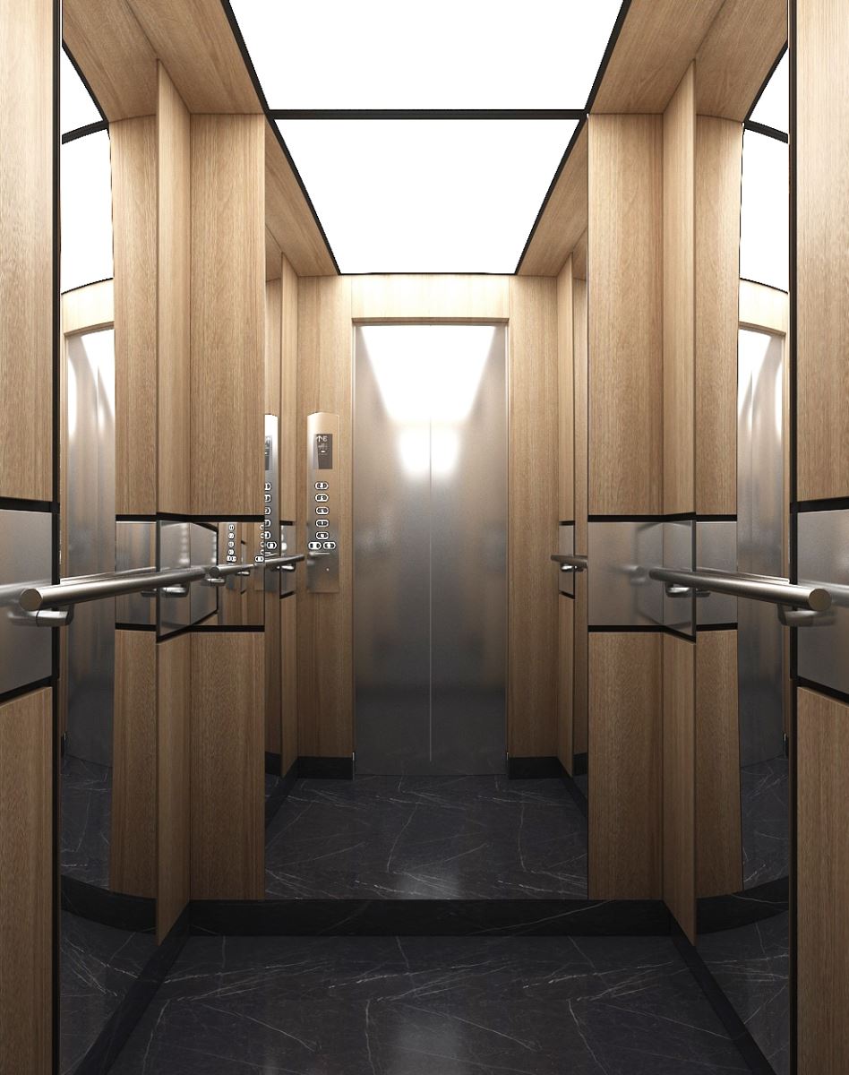 Thiết kế nội thất biệt thự Anh Nhân - Thang máy