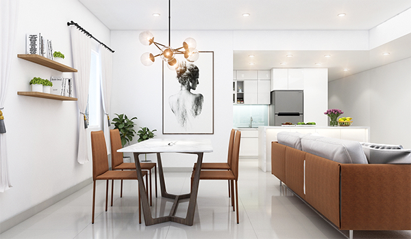 Các mẫu thiết kế nội thất chung cư đẹp 2023 từ lupo design Mau13