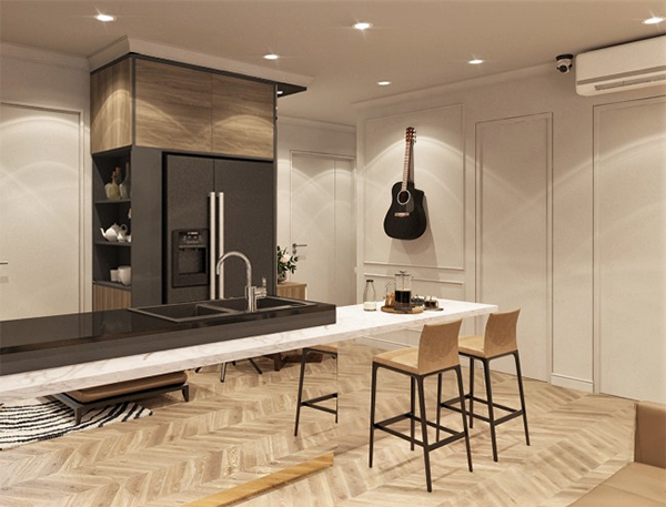 Các mẫu thiết kế nội thất chung cư đẹp 2023 từ lupo design Mau4
