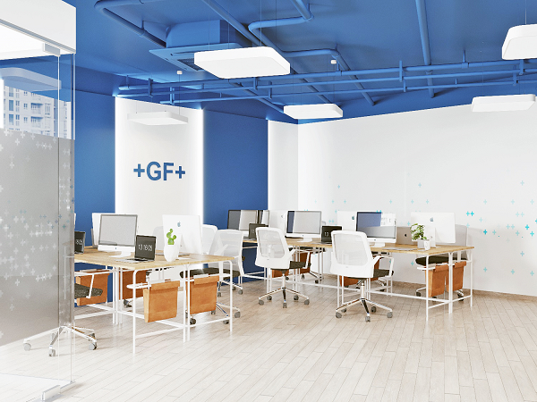 xu hướng thiết kế văn phòng không gian mở