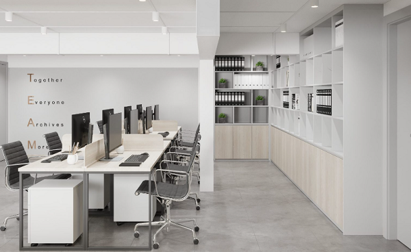 thi công thiết kế nội thất văn phòng Thủy tinh Hưng Phú