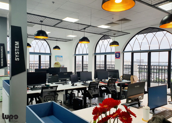 thiết kế nội thất văn phòng Glodival Trip